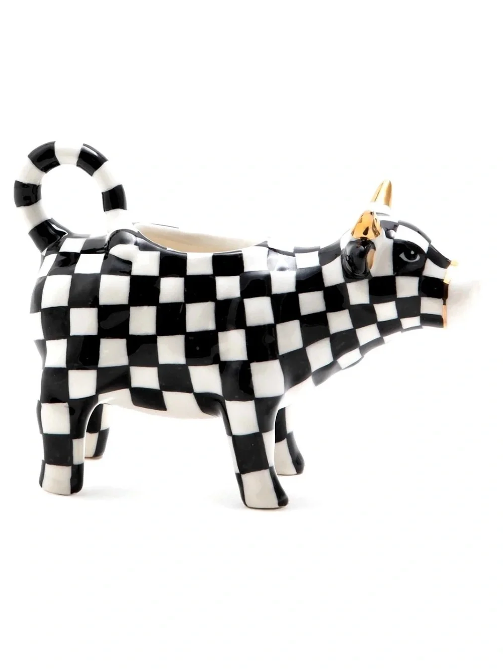 Mackenzie-Childs Cow Creamery Creamer. New in box.